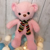 Teddy Bear in Pink 10 Inches