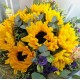 10pcs Sun Flowers Bouquet