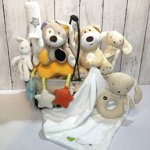 Baby Hamper with Musical Pull