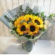 5pcs Sun Flowers Valentines Bouquet