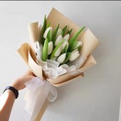 10pcs Tulips Bouquet (Color at Your Choice)