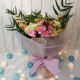 2 Tones Carnations Bouquet
